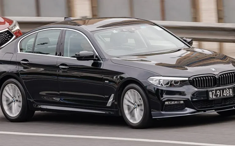 BMW 5 Series with chauffeur in Goa